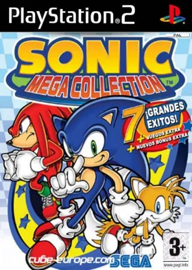 Sonic Mega Collection Plus box cover front